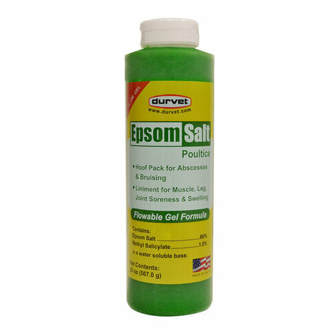 Epsom Salt Poultice - Bottle First Aid Durvet Bronco Western Supply Co. 