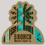 Carson Aztec Spur Up Sticker Gift Items Bronco Western Supply Co. Bronco Western Supply Co. 