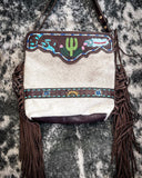 Myra Bag - Crown Hand Tooled Bag