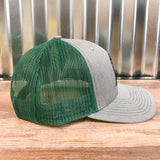 Spur Up Hat - Gray/Forest Green Apparel Bronco Western Supply Co. Bronco Western Supply Co. 