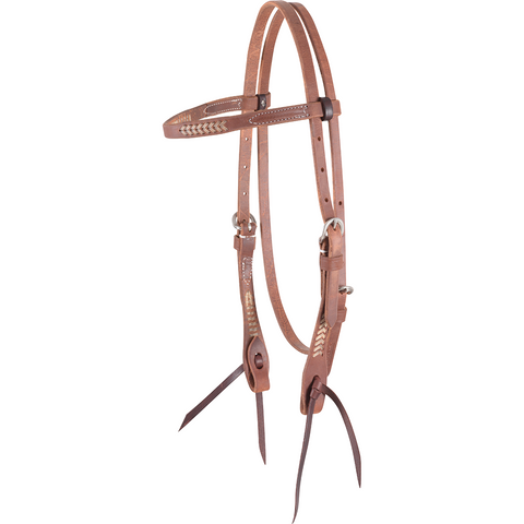 Rawhide Laced Headstall Headstalls & Accessories Martin Saddlery Bronco Western Supply Co. 