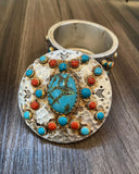 Tough 1 - Turquoise Stones Trinket Box - Gift Items - Tough 1 - Bronco Western Supply Co.
