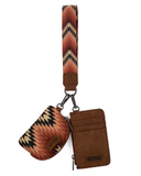 Desert Sky Wristlet Wallet Set in Brown by Wrangler