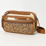 Side Saddle - Tooled Leather - Hip Bag - Ohlay Bags - Travel Bag - Bronco Western Supply Co.