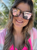 Callie Tangle-Free Oversized Sunglasses