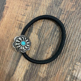 Small Flower Hair Tie