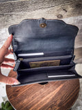Myra Bag - Magnolia Lane Hand-Tooled Clutch Wristlet Wallet