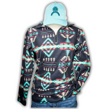 Cabin Fever Pullover shown on white background.