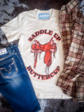 Saddle Up Buttercup Saddle Graphic Tee - Cream