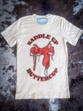 Saddle Up Buttercup Saddle Graphic Tee - Cream