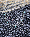 5 Stone Genuine Turquoise Choker Necklace - Jewelry - Sowell Jewelry - Bronco Western Supply Co.