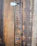 5 Stone Genuine Turquoise Choker Necklace - Jewelry - Sowell Jewelry - Bronco Western Supply Co.