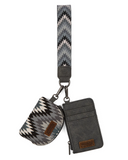 Desert Sky Wristlet Wallet Set in Gray by Wrangler