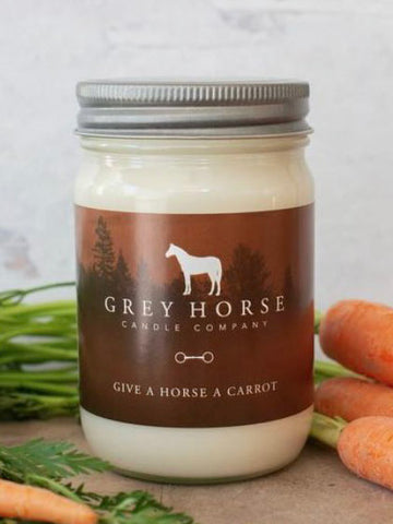 Give A Horse A Carrot Soy Candle
