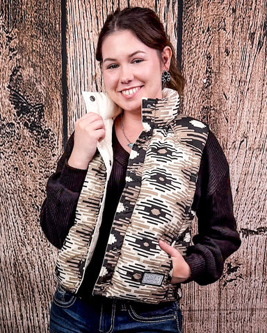 Jane Hooey Reversible Puffer Vest