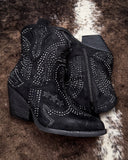 Parade Bling Ankle Bootie in Black by Very G