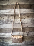 Wrangler Vintage Floral Tooled Collection Crossbody - Tan