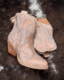 Parade Bling Ankle Bootie in Nude by Very G