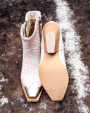 Jim Ankle Bootie in Nude by Very G