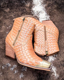 Jim Ankle Bootie in Tan by Very G
