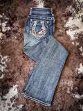 Grace in LA Easy Fit Women's Lucky Boot Cut Jeans