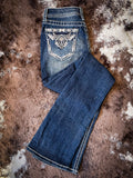 Grace in LA Easy Fit Women's Roamin Boot Cut Jeans