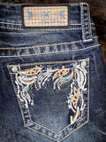 Grace in LA Easy Fit Women's Flow Boot Cut Jeans