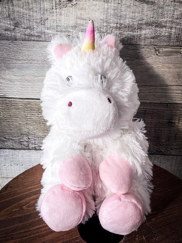 White Unicorn Junior Warmies