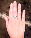 Ring shown on hand.