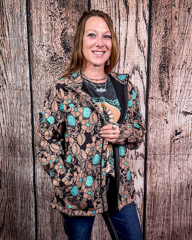 Tattoos On This Town Soft Shell Jacket