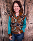 Amarillo Days Knit Sweater Vest