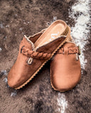 Iris Slip-on Mule in Tan by Very G