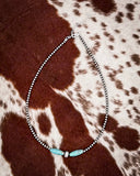Turquoise Torpedo Choker