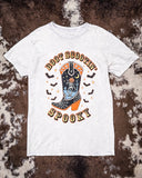 Boot Scootin Spooky Graphic Tee - Off White