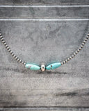 Turquoise Torpedo Choker