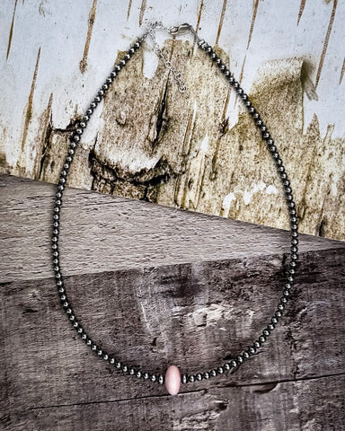 Adeline Pink Conch Choker Necklace