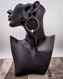 Desert Darling Pink Conch Hoops