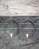 Desert Darling Pink Conch Hoops