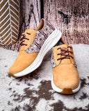 Mira Twisted X Feather X Slip-On Shoe - Beeswax and Aztec Multi