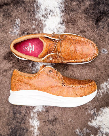 Elowen Twisted X Feather X Slip-On Shoe - Spice