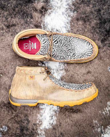 Eden Chukka Driving Moc - Bomber and Nude
