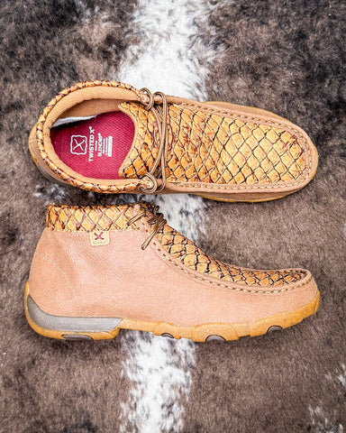 Finn Chukka Driving Moc - Tan and Toasted Coconut
