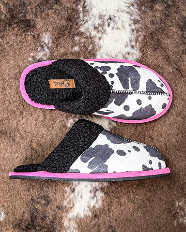 Alala Slipper in Black and White by Very G