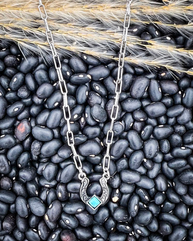 Haven Horseshoe Fashion Necklace