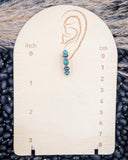 Sam Turquoise Hoop Earrings