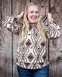 Sterling Kreek - Desert Sands Oversized Quarter Zip Pullover