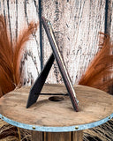 Tough 1 - Cowhide Print Frame