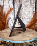 Tough 1 - Cowhide Print Frame