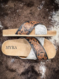Myra Bag - Nevada Hand Tooled Sandals