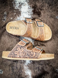 Myra Bag - Darla Trail Hand Tooled Sandals